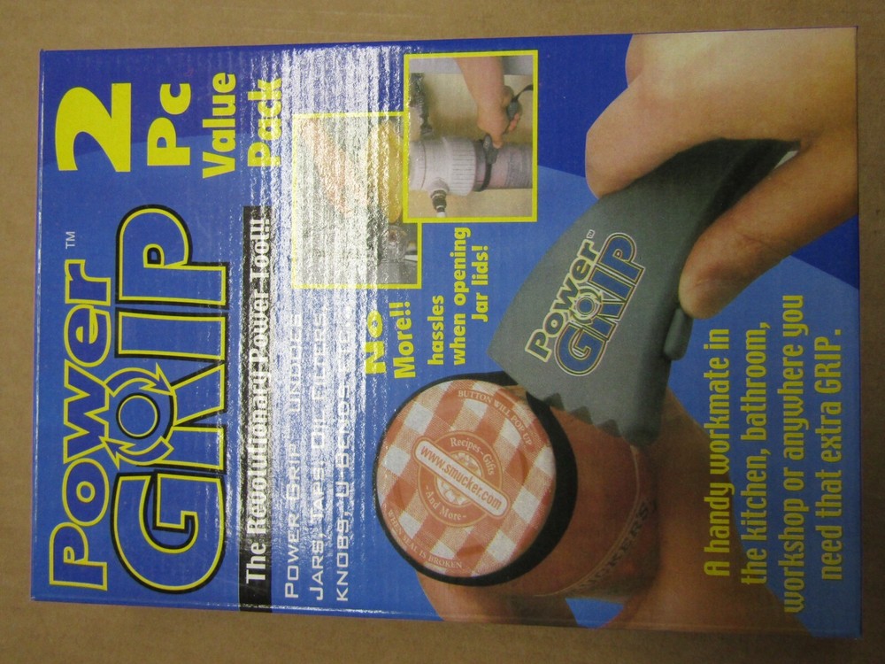 Power Hand Grip 2-Piece Value Pack Revolutionary Power Tool in Box