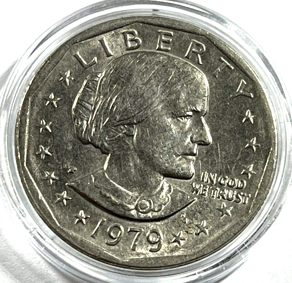 1979 d susan b anthony dollar coin