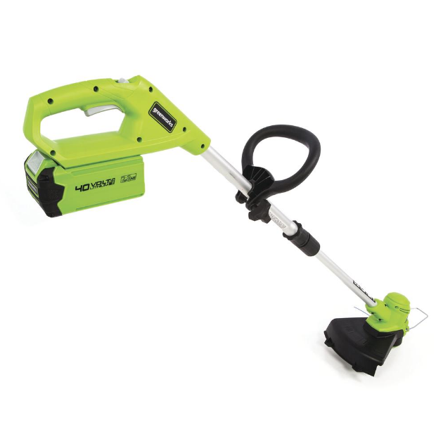 Cordless String Trimmer Edger Yard Weed Eater Wacker w/ 40-Volt Battery Charger