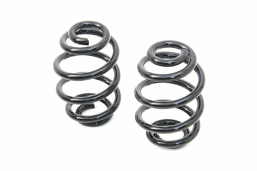 Black 3 Seat Spring Set for Harley Davidson by V-Twin
