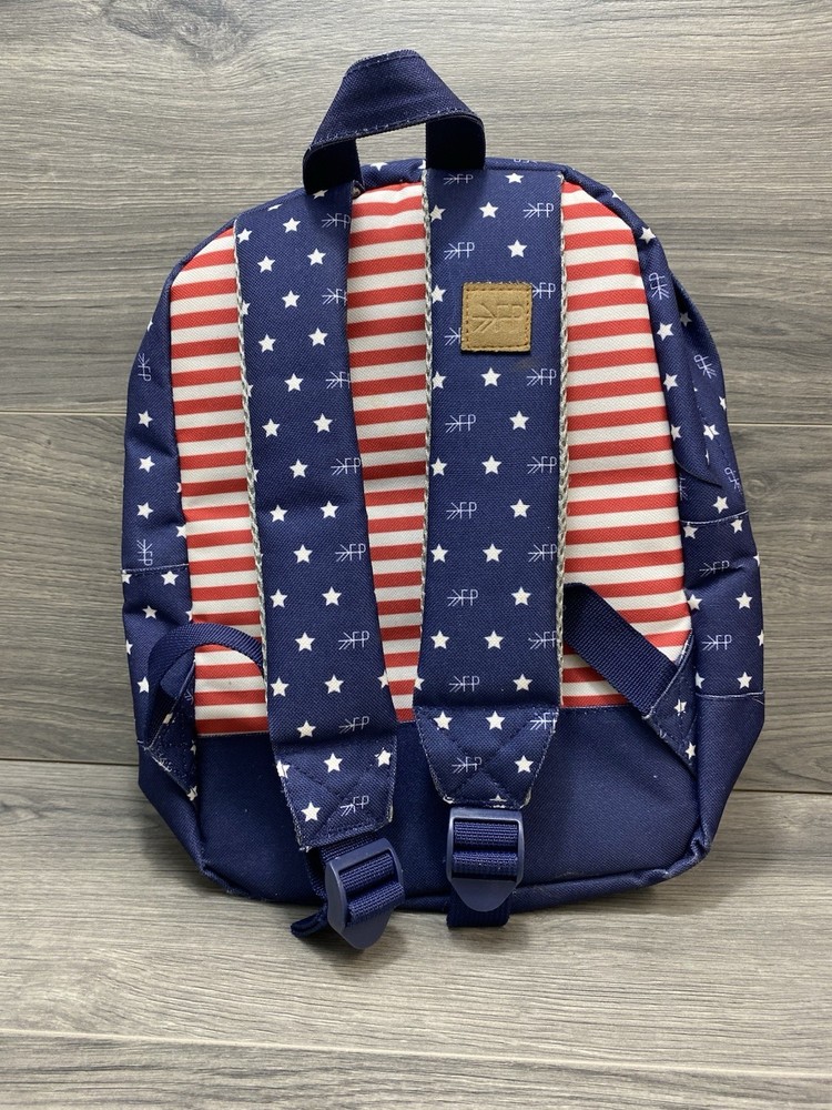 Freshly Picked Red White And Blue Small Back Pack Stars Stripes