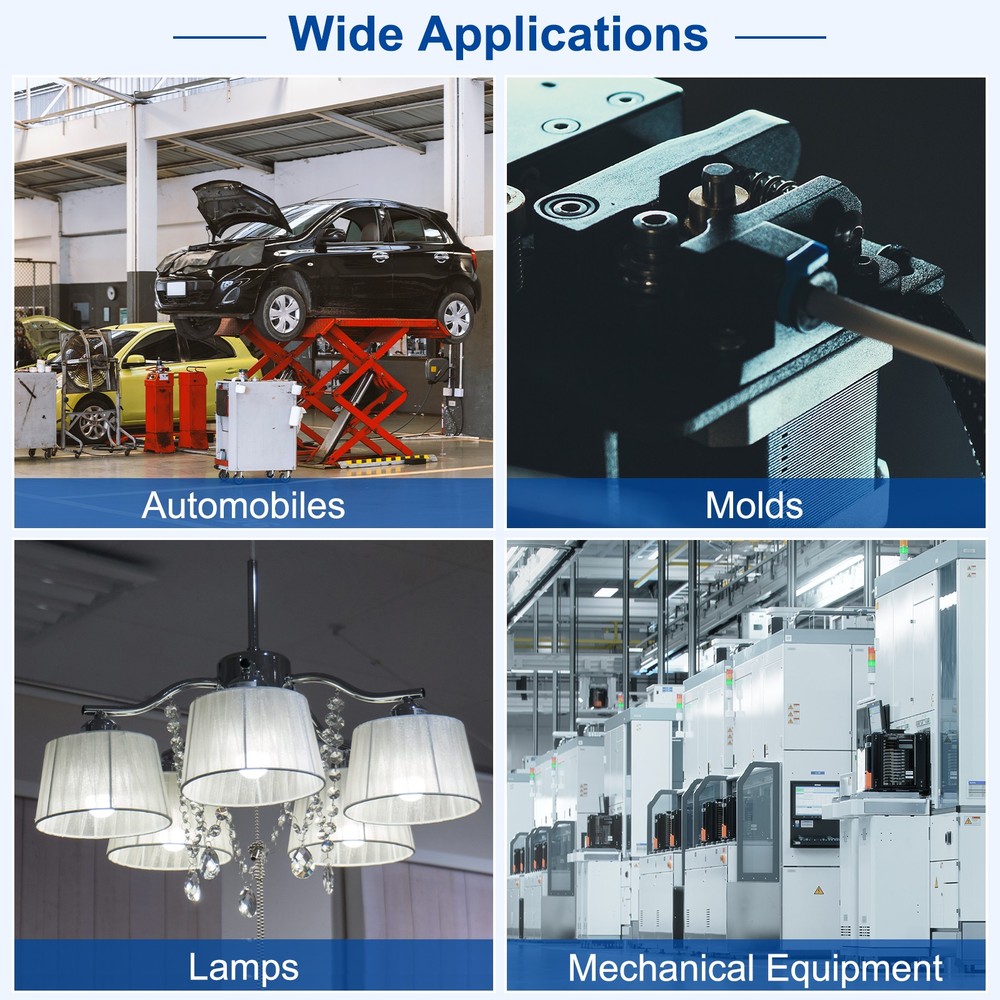 10pcs Wire Thread Inserts M18 x 1.5 1D Helical Threaded Sleeve