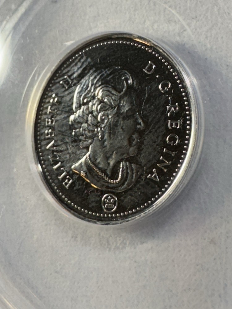 2008 Canada 5 Cents Graded MS 66 by ANACS