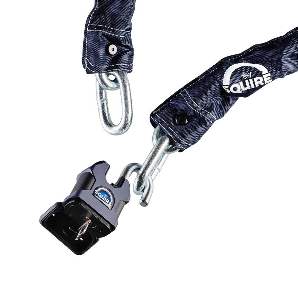 Squire Juggernaut XL 14mm Chain Lock Motorcycle Security