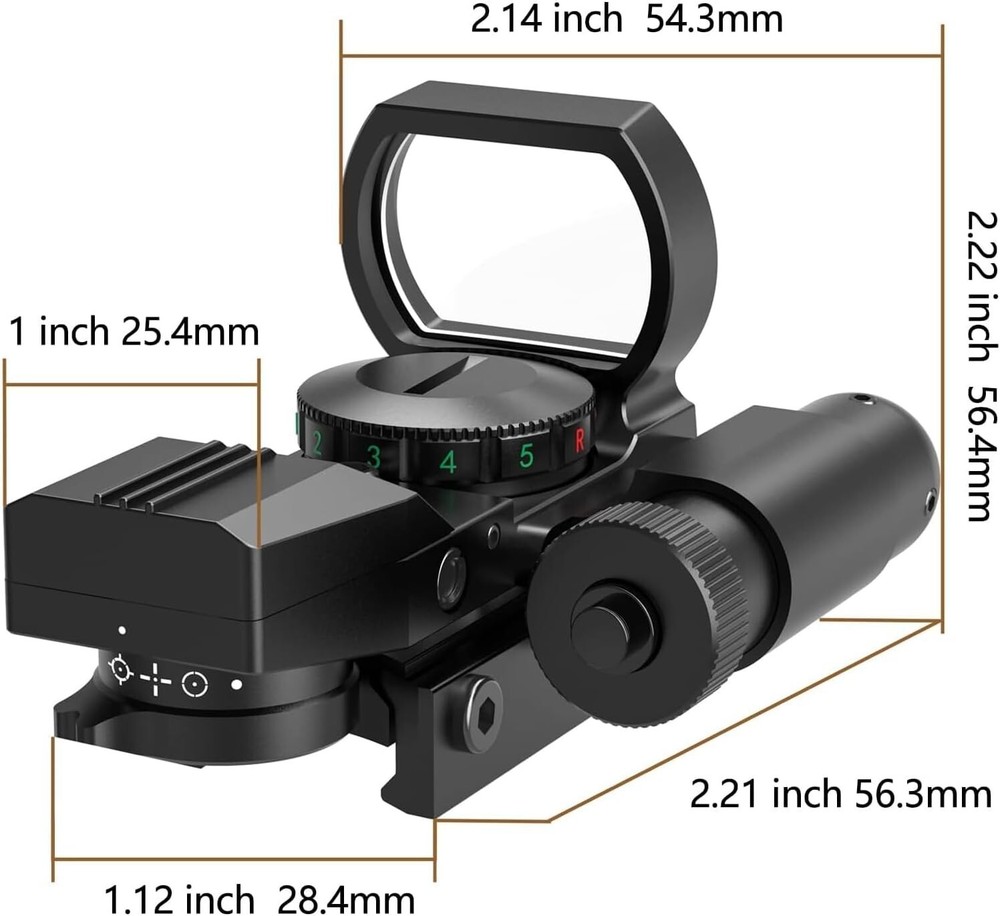 Feyachi RSL-18 Reflex sight with laser