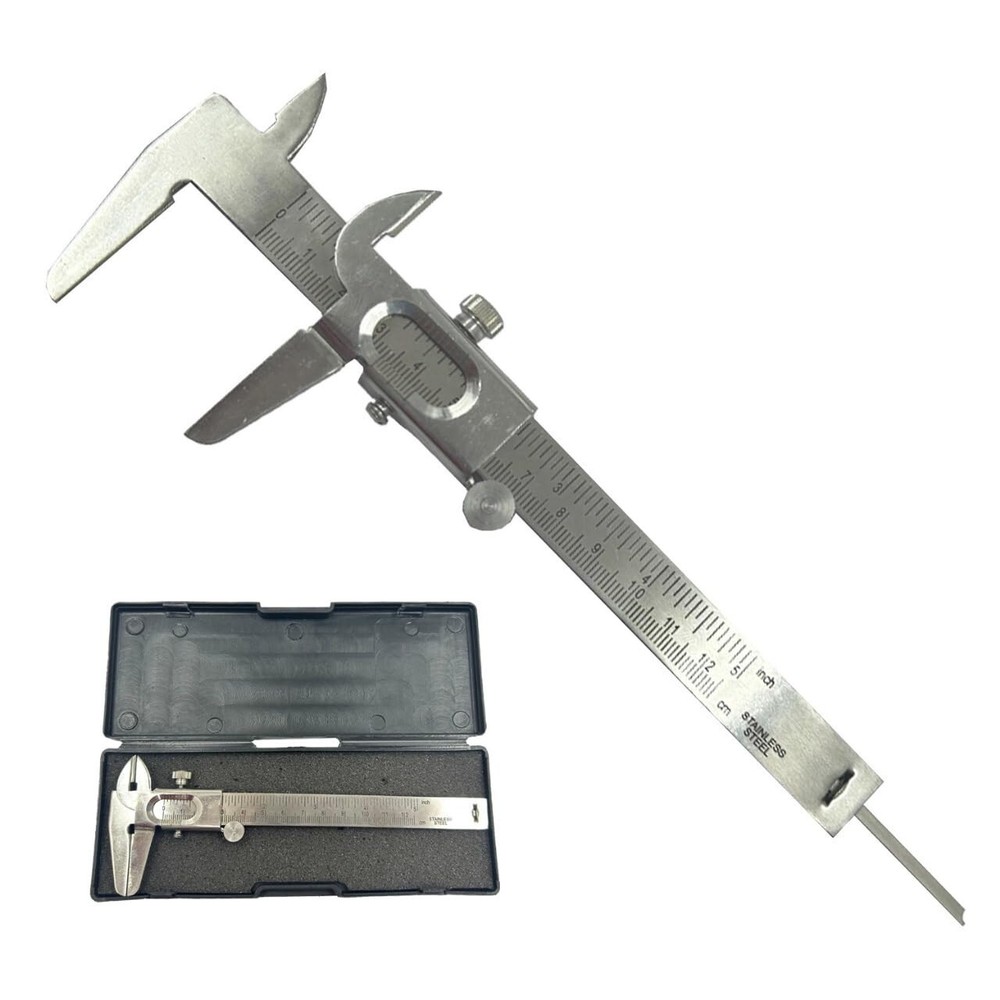 Non Digital Vernier Caliper Measuring System Tools for Inside, Measurements