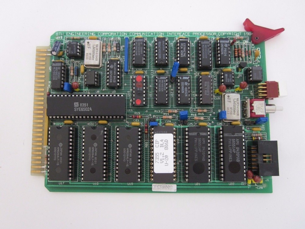 BTU Engineering 3161671 Communication Interface Processor, PCB