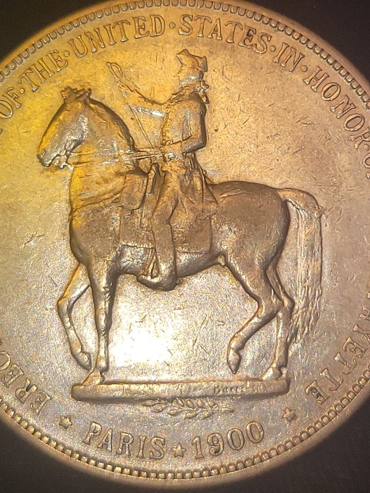 1900 LAFAYETTE SILVER DOLLAR US COMMEMORATIVE