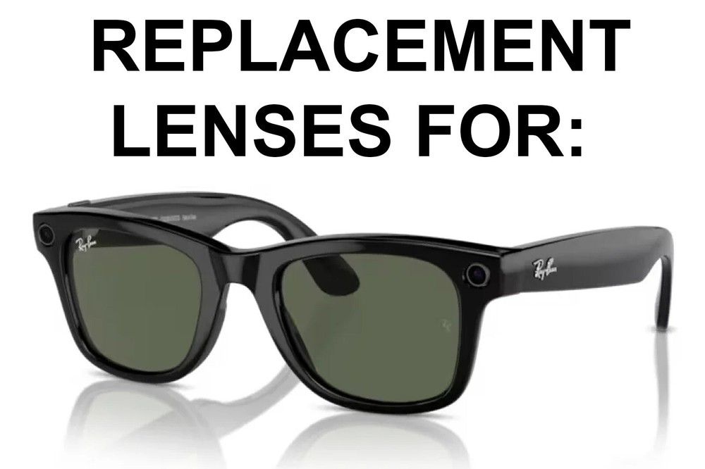 Ray Ban META Wayfarer RW4008 53 Replacement Lens Distant Vision Myopia Far