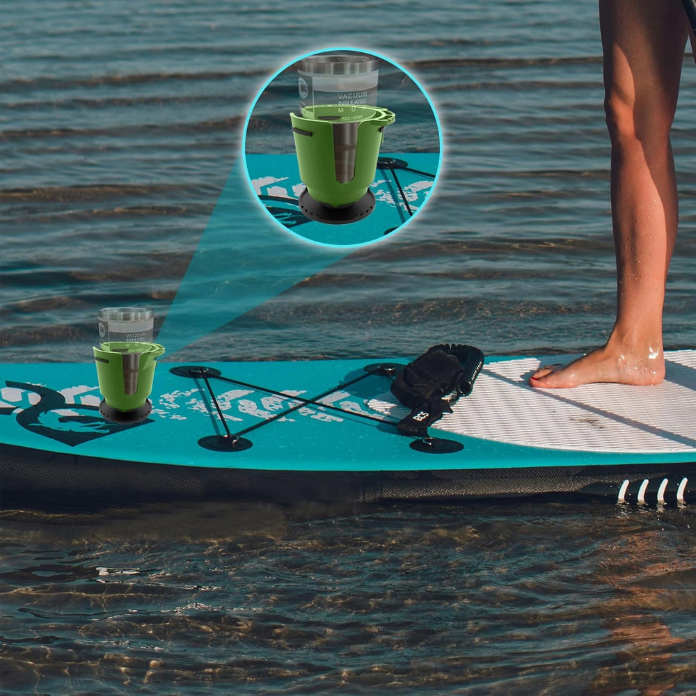 SUP Paddle Board Cup Holder – Non-Slip Drink Storage Tool, 2 Sizes Available