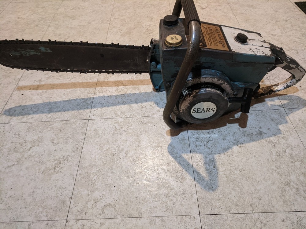 Sears H58D direct drive chainsaw