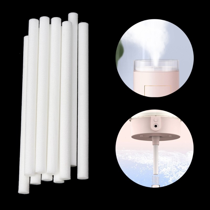 10pcs Humidifier Sticks Cotton Filter Sticks Refill Sticks Filter Replacement