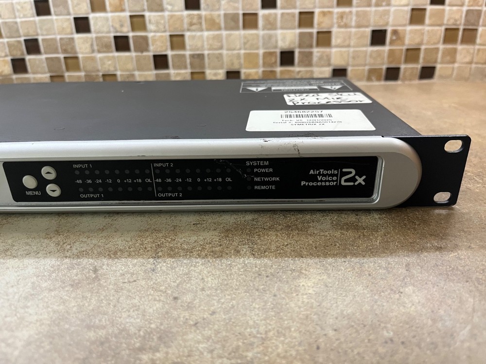 Airtools Symetrix 2X Mic Processor Dual Digital Voice Amplifier