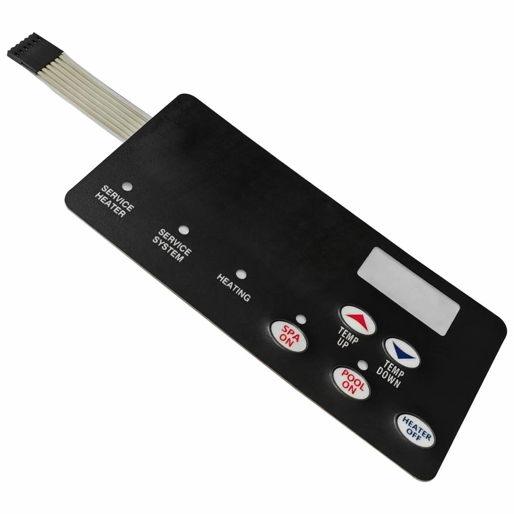 for Pentair 472610Z Switch Membrane Pad Replacement MasterTemp Pool & Spa Heater
