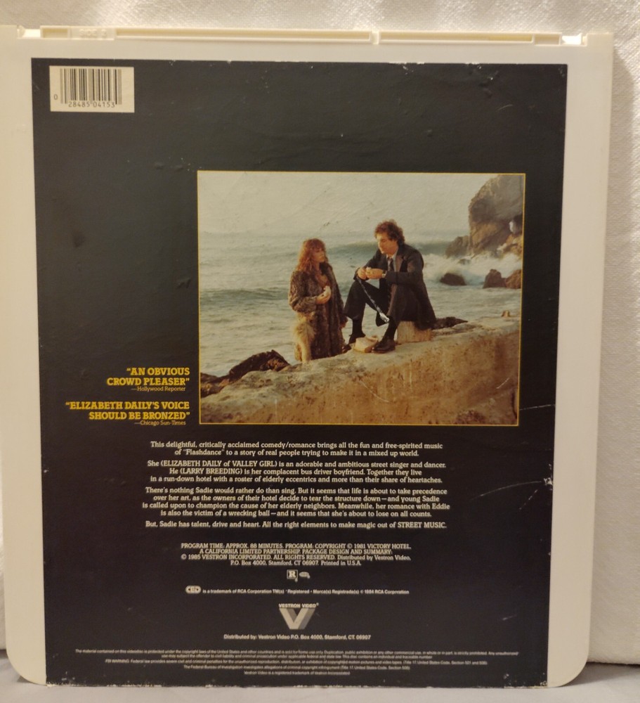 Street Music 1981 CED