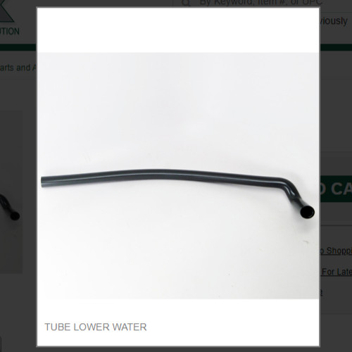 TUBE LOWER WATER #9051749-05