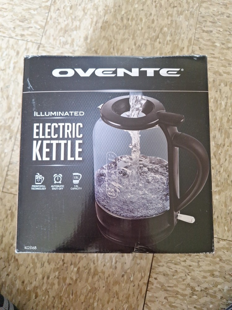 ovente Illuminated electric kettle