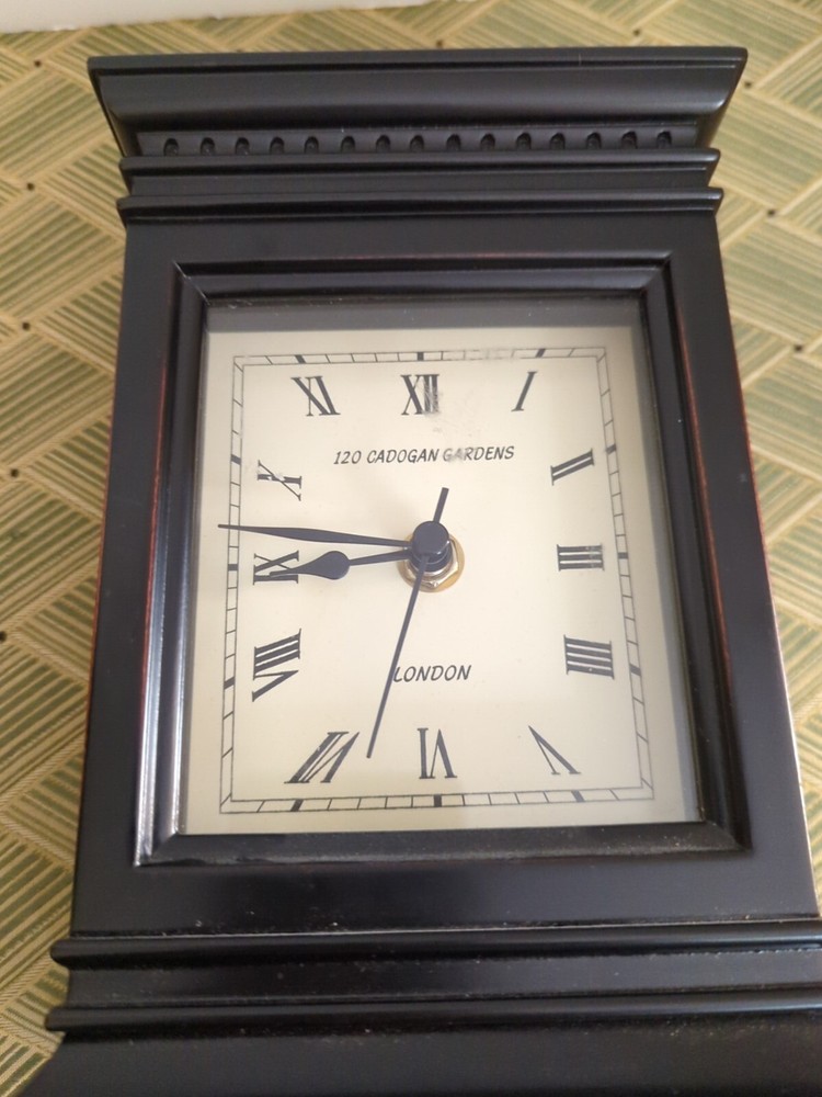 bombay standing wooden timepiece clock