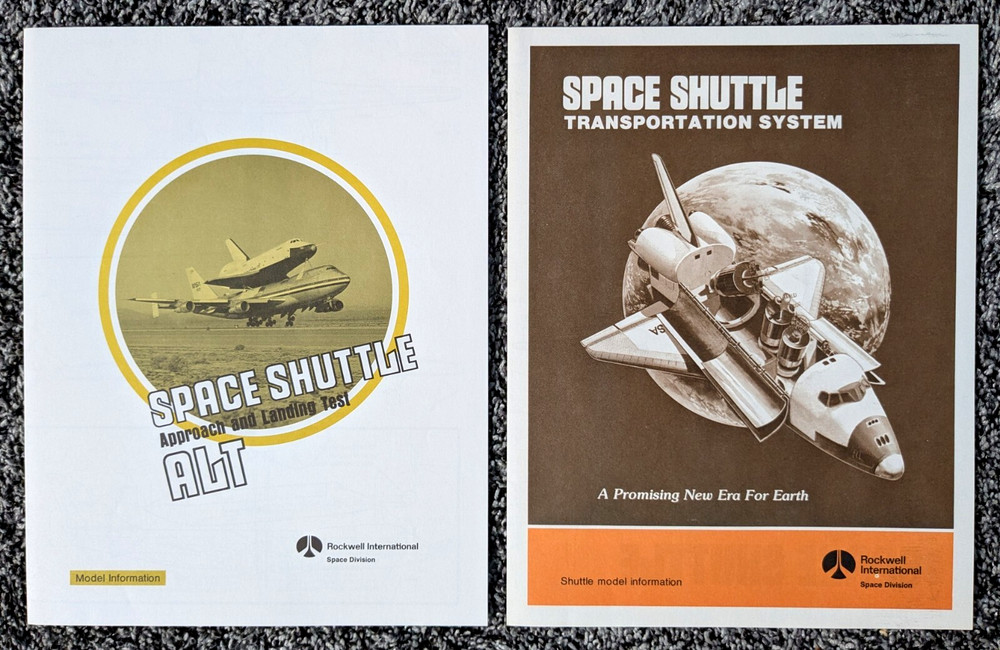 Space Shuttle Transportation System + Approach & Landing Test Model Information
