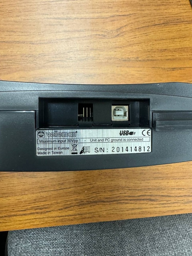 Velleman PCSGU250 USB-Based PC Oscilloscope & Function Generator