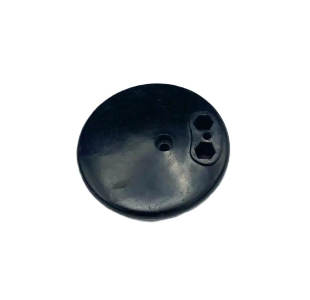LUCAS TYPE DYNAMO END COVER CAP (OFF SET FIXING STUD) - UK SUPPLIED