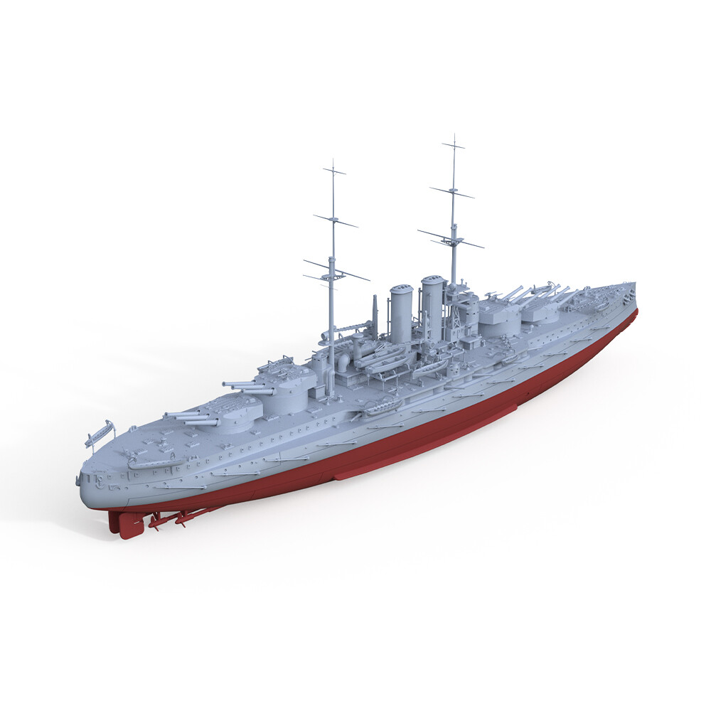 SSMODEL 1/2000 SMS Viribus Unitis Battleship WOW