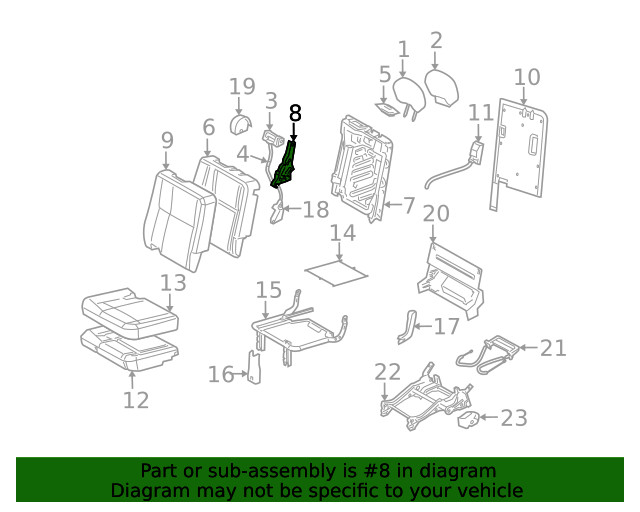 Genuine GM Latch 89043311