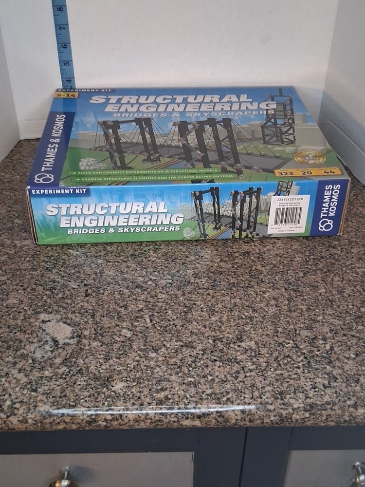 Thames & Kosmos Structural Engineering Bridges and Skyscrapers Experiment