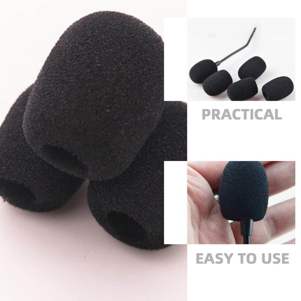 20Pcs Lapel Microphone Windscreen Headset Windscreen Microphone Windscreen