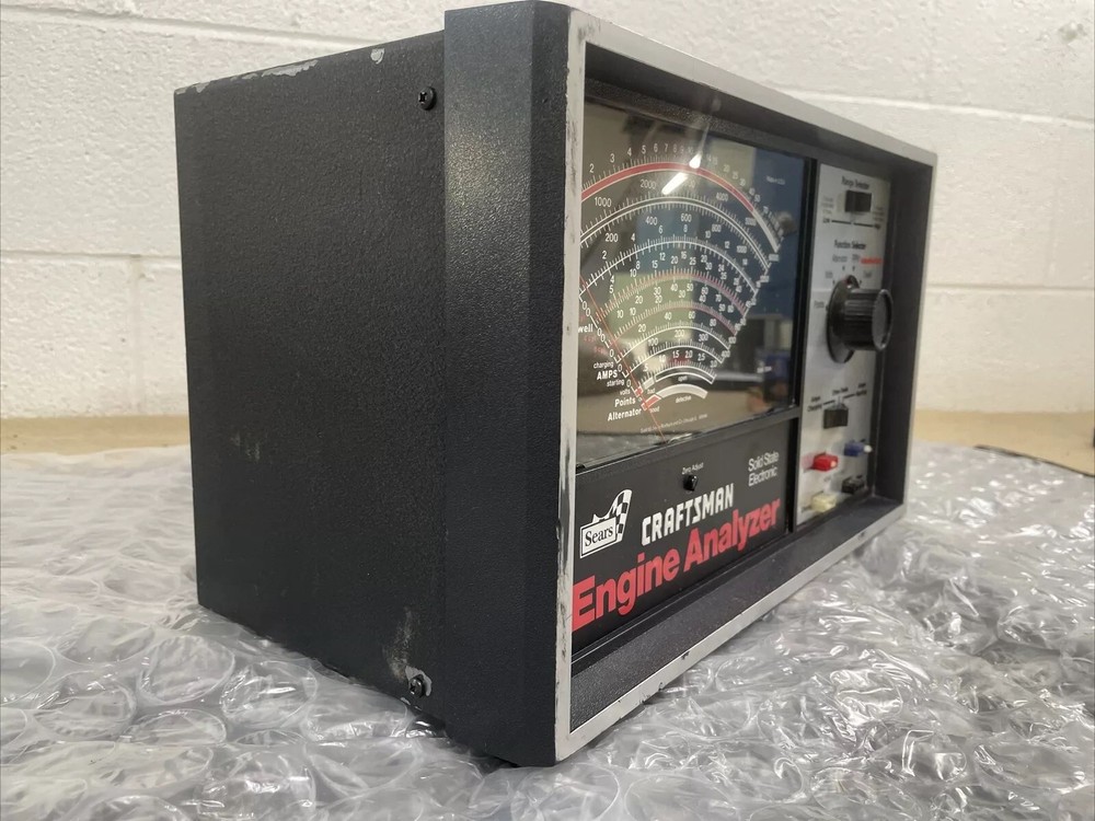 Vintage CRAFTSMAN/SEARS Model 161.210400 Solid State Engine Analyzer*Made In USA