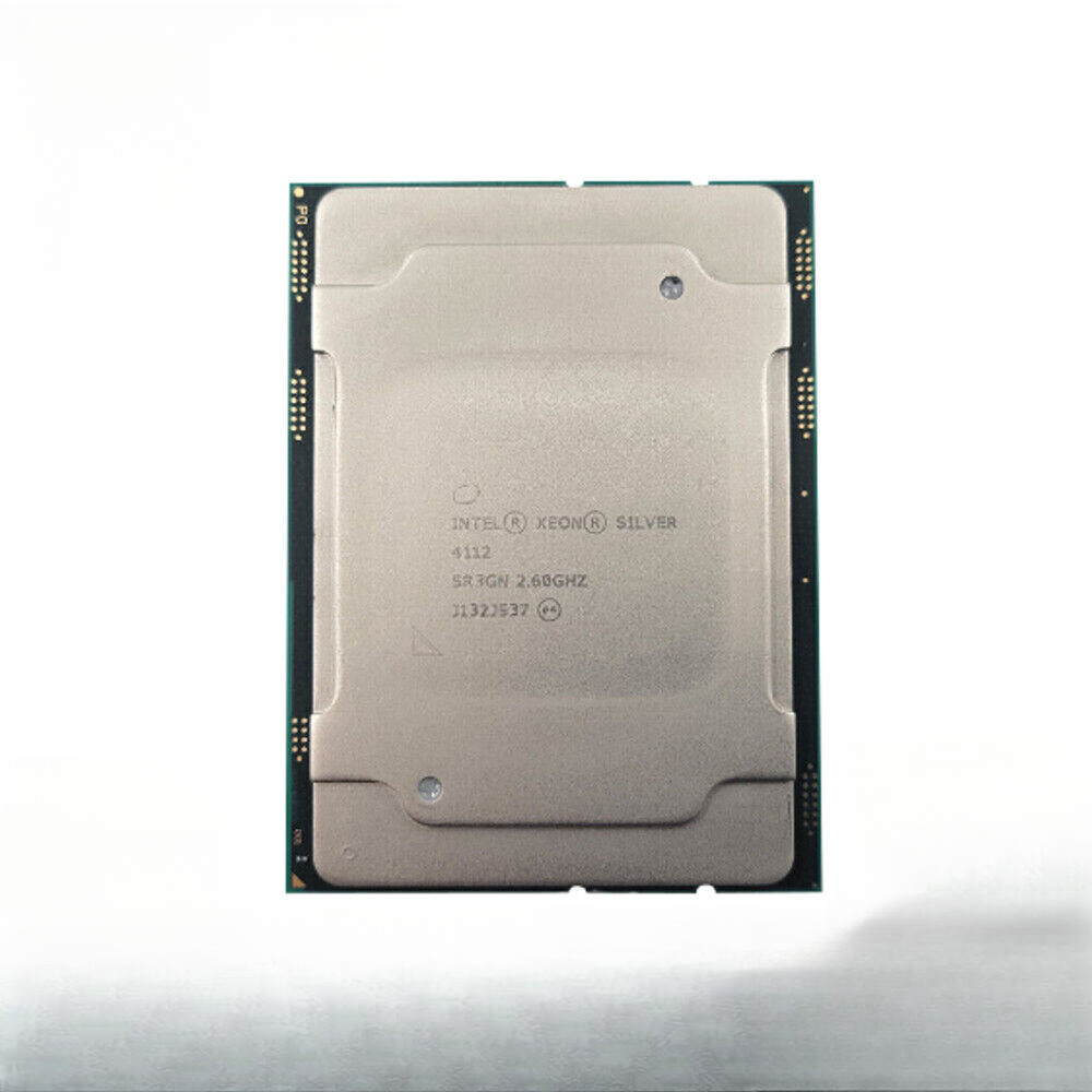 Intel Xeon Silver 4112 SR3GN 2.60GHz 8.25MB Quad Core LGA3647 CPU Processor