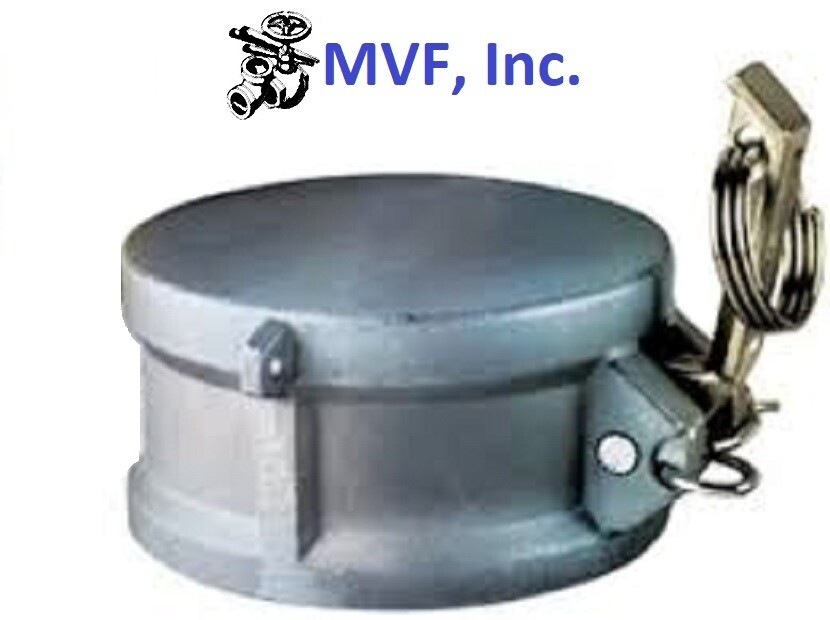 1/2" Type DC; Dust Cap Coupler Aluminum Hose Fitting Camlock DC050IAL