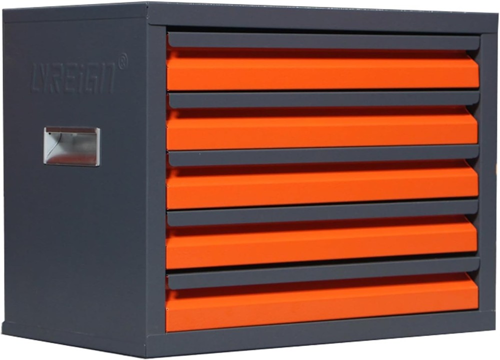 Drill Bit Dispenser Cabinet 5 Drawers Organizer Stackable Milling Cutter Storage