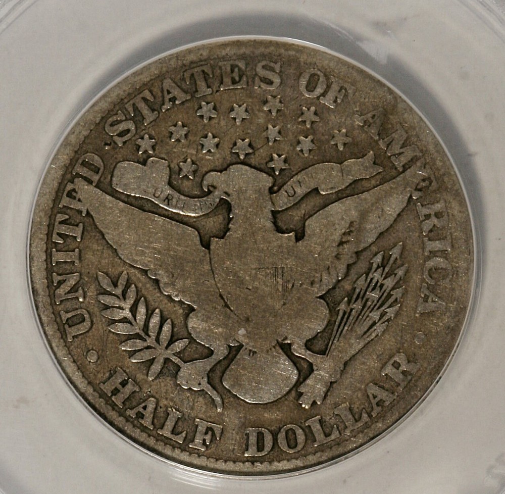 1915 BARBER HALF DOLLAR ANACS G4