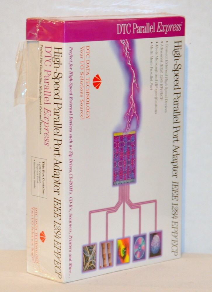 DTC Parallel Express – High Speed Parallel Port Adapter – IEEE 1284 EPP/ECP - NE