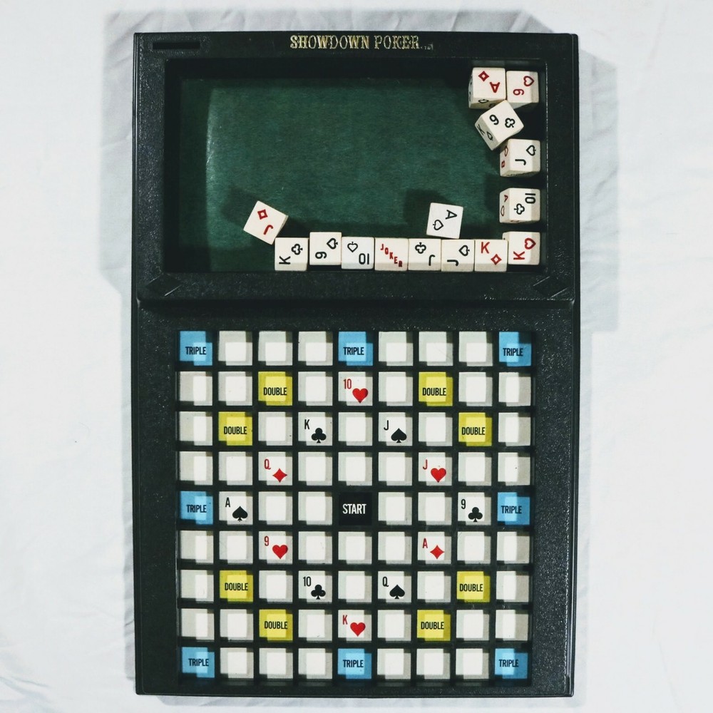 Vintage Game Showdown Poker from 1971