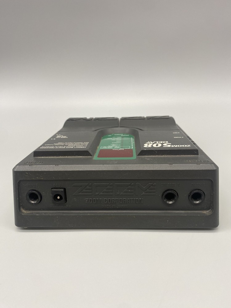 Vintage Zoom 508 Programmable Delay Effects Pedal Free USA -POWERS ON-