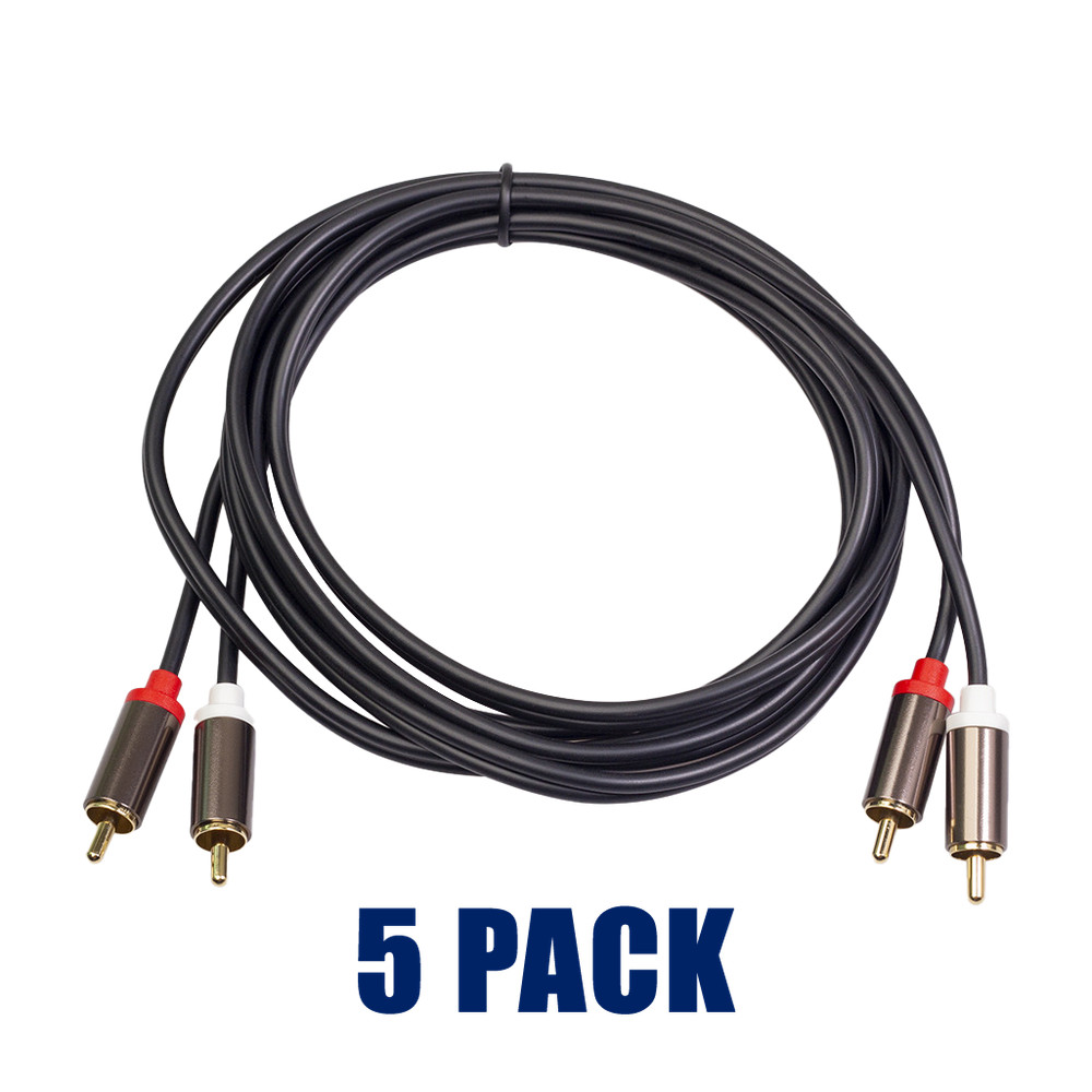 Mixhits Audio 2RCA-1M 5PK