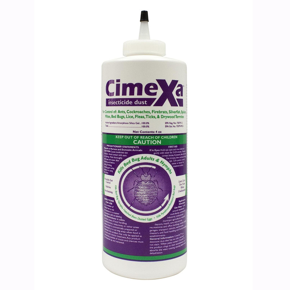 Cimexa Insecticide Dust 4 oz  Most Effective Long lasting Bed Bug Protection