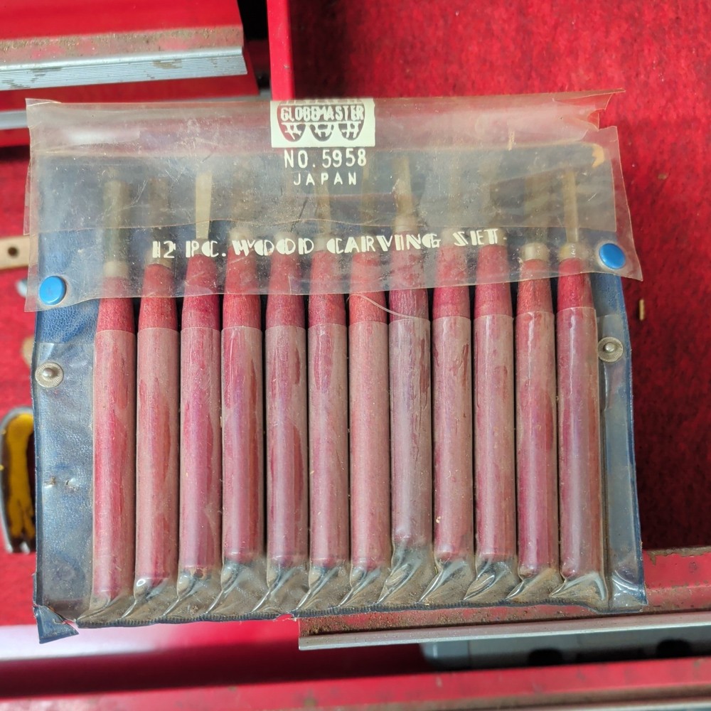 globemaster Wood Carving Tools Japan 12pc
