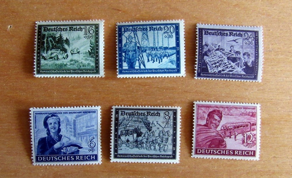 Original-Authentic Relics WW2 WWII German postal message 1944