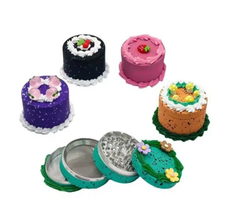 Fake Cake Metal herb Grinder