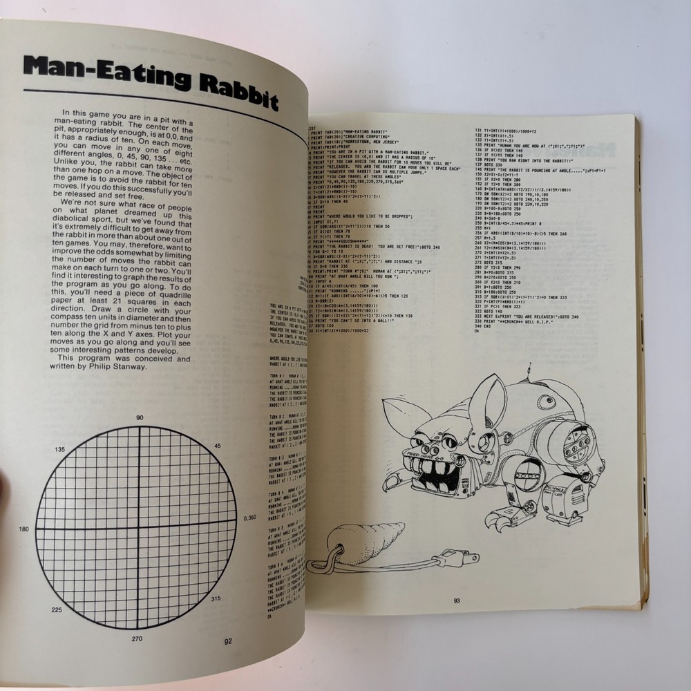 MORE BASIC COMPUTER GAMES 84 Fabulous Games for your PC by David Ahl 1979