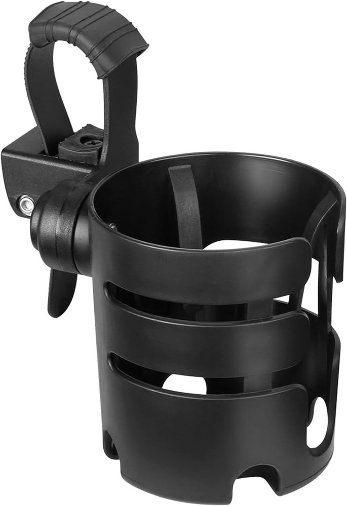Accmor Stroller Cup Holder with Adjustable Strap, 360 Degree Rotatable Universal