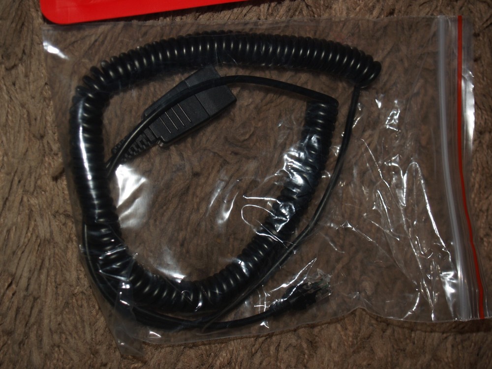 Quick Disconnect Cable to RJ9 Adapter replacement cable for Jabra GN Headset