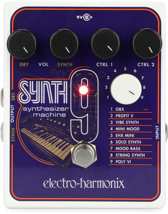 Electro-Harmonix SYNTH9 Synthesizer Machine Pedal