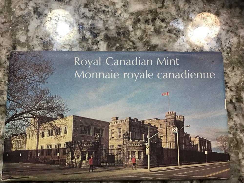 1971 Canada Prooflike Uncirculated Coin Set Original Packaging