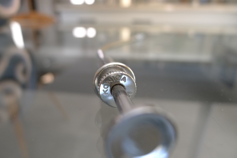 Konica Shutter Release Mechanical Cable 8" locking For Leica Hasselblad Camera