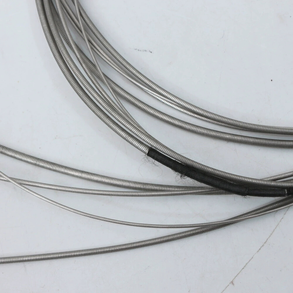 1 sets German silver Double Bass String E A D G Contrabass Upright Bass Strings