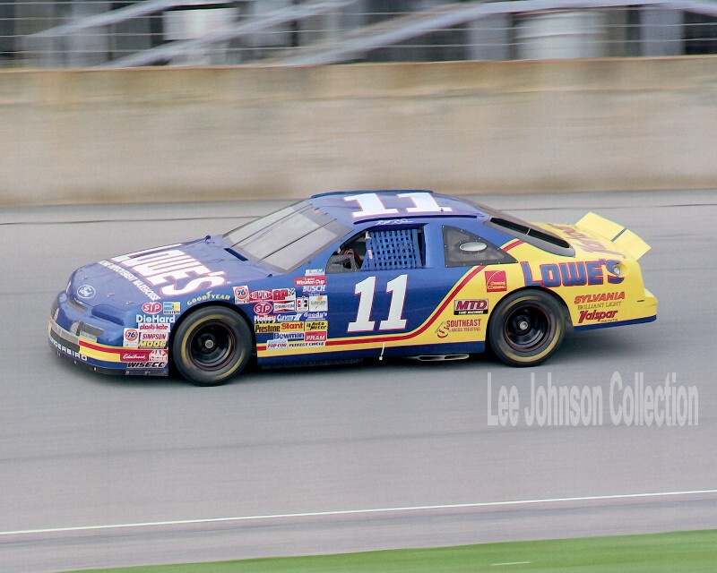 1995 Brett Bodine in Lowes Ford 8x10 print